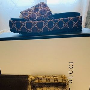 Gucci Platform Slides